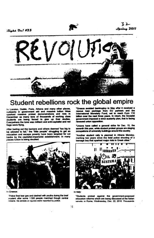 32 Sonlng 2011 gkt Daf 423 Student rebellions rock the global empire :n i g it g 5 il .rfi 1 s :m